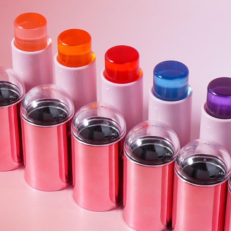 6 색 낮은 MOQ 젤리 블러쉬 립 & 치크 틴트 쿨링 워터 밀크 블러쉬 젤리 틴트 립 뺨 블러쉬 스틱 젤리