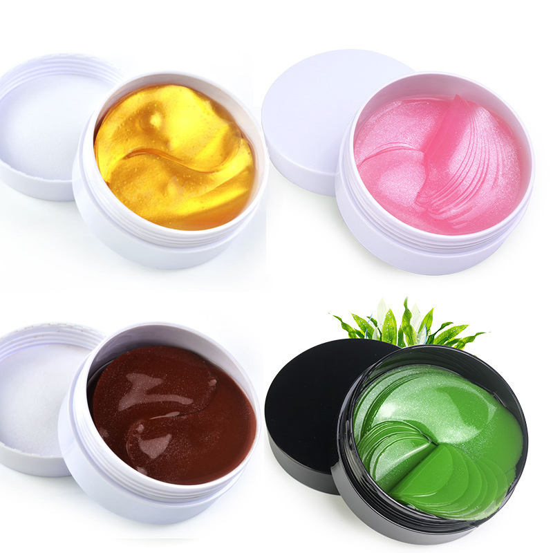 24K 골드 언더 아이 패치 아이 마스크 안티 에이징 콜라겐 히알루론산 언더 아이 마스크 다크 서클 제거