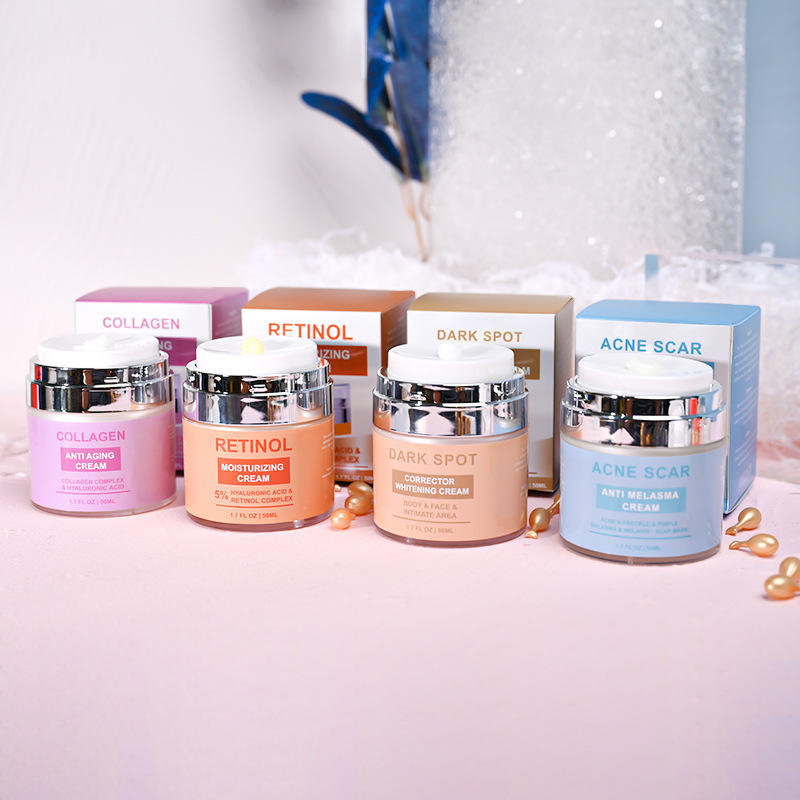 새로운 트렌드 스킨 안티 에이징 페이셜 로션 다크 스팟 제거 모이스처라이저 유기농 화이트닝 페이스 크림