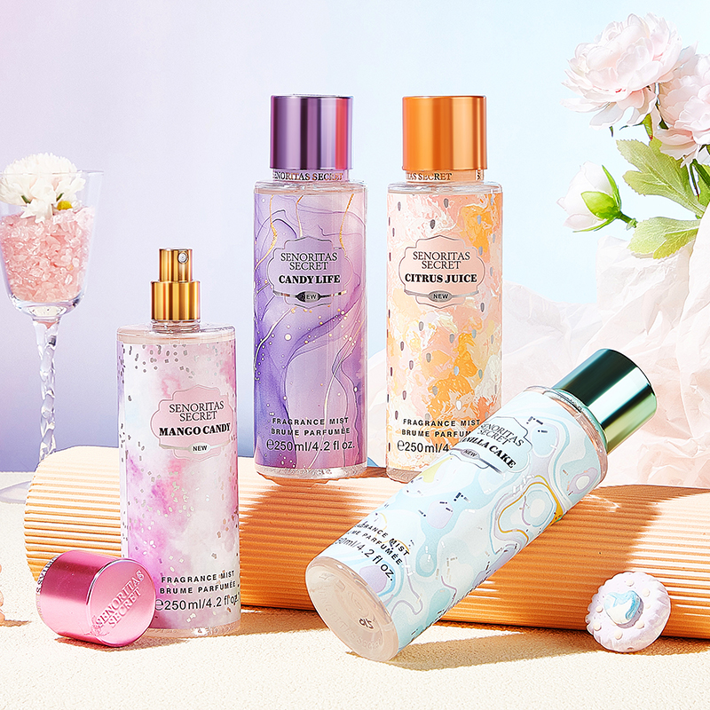 여성용 향수 바디 스프레이 250ml 오래 지속되는 향수 바디 미스트