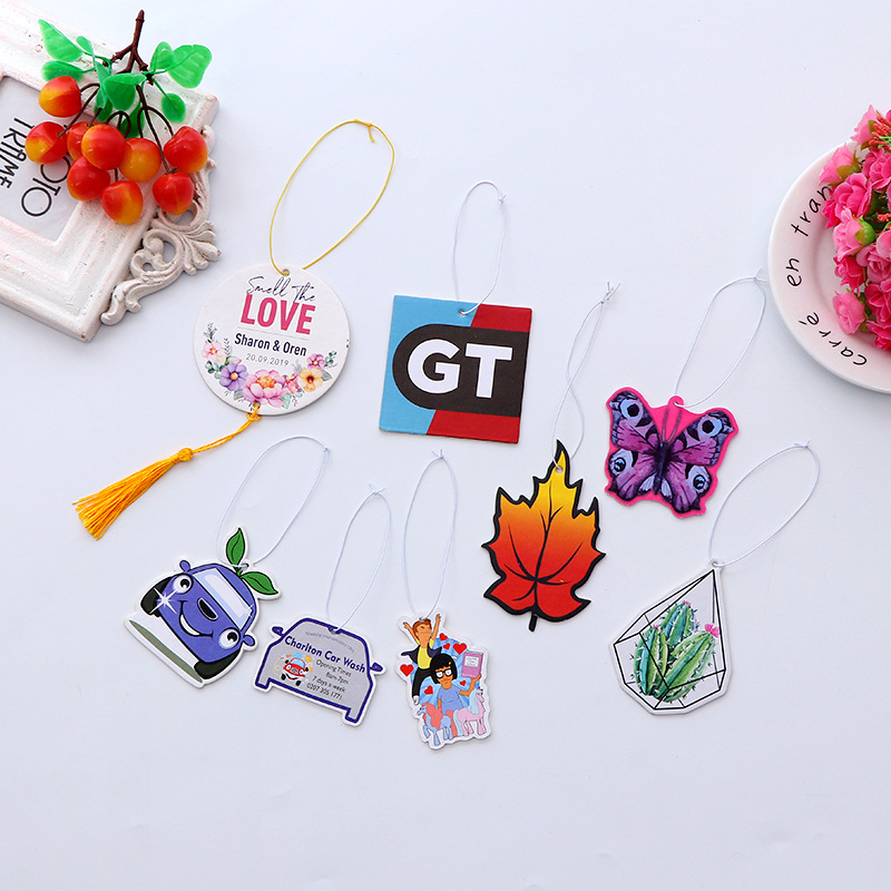 디자인 재미있은 자동차 공기 청정제/종이 공기 청정제/매달려 있는 공기 청정제