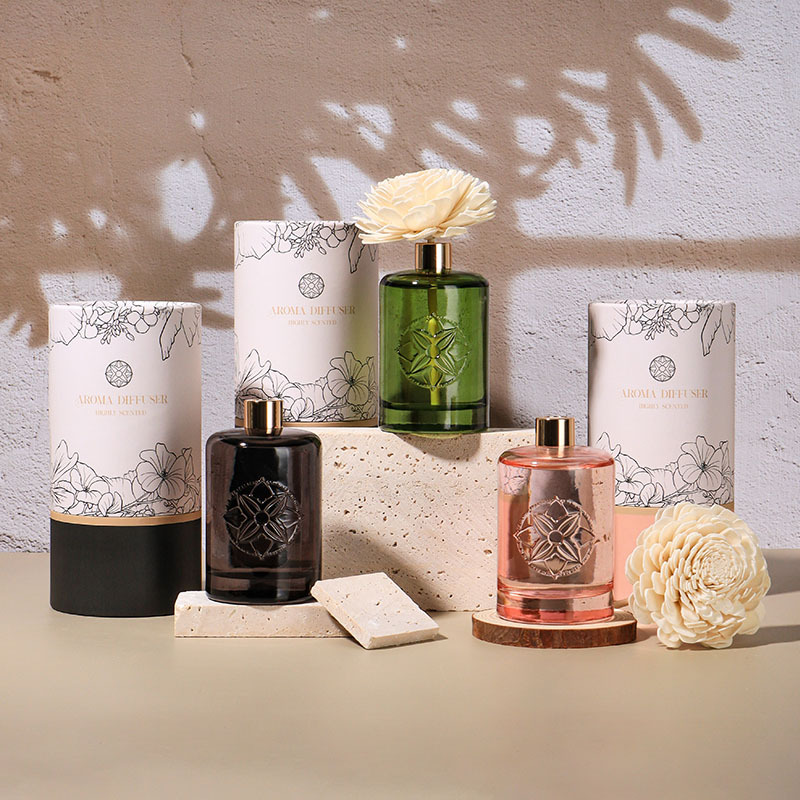 150ml Flameless 아로마 테라피 에센셜 오일 디퓨저 실내 향기 등나무 꽃 꽃다발 액체 아로마 테라피 장식품 아로마 테라피